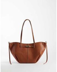 Gina Tricot - Long Strap Midi Bag With Belt Buckle Detail - Lyst