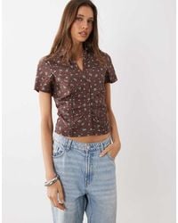 Cotton On - Maya Ruched Shirt - Lyst