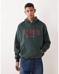 Abercrombie & Fitch - Colorado Graphic Oversized Hoodie - Lyst
