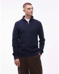Levi's - 1/4 Zip Knitted Jumper - Lyst