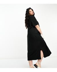Vero Moda - Oversized T-shirt Maxi Dress - Lyst