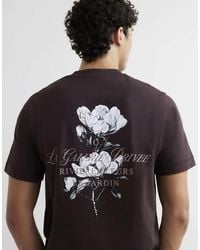 River Island - Cotton Floral Print T-Shirt - Lyst