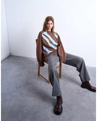 TOPSHOP - Graphic Nyc Oversized Sweatshirt - Lyst