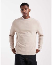 Only & Sons - Regular Fit Waffle Knit Jumper - Lyst