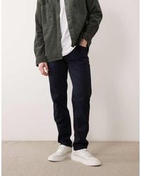 Mango - Cotton Mix Regular Fit Tapered Trousers - Lyst