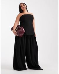 ASOS - Asos design curve – elegante ballonhose aus bouclé - Lyst