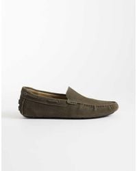 Mango - 100% Suede Drivers With Grommet Detailing - Lyst