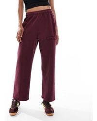 Santa Cruz - Brushed Fleece Wide Fit Straight Leg Logo Trackies - Lyst