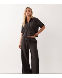 JDY Petite - Wide Leg Trousers Co-ord - Lyst