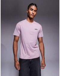 Barbour - T-Shirt Con Logo Piccolo Color Sambuco - Lyst