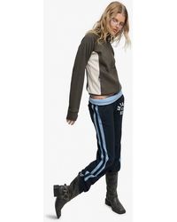 Bench x Superdry & Co - High Neck Contrast Track Top - Lyst