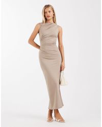 4th & Reckless - – ärmelloses, figurbetontes maxikleid - Lyst