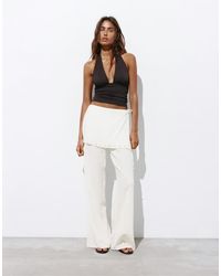 Pull&Bear - Flowy Sarong Trousers - Lyst