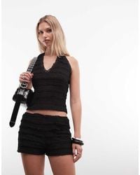 Noisy May - Textured Micro Short Bloomers - Lyst