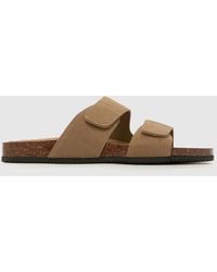 schuh - Sabe Footbed Sandals - Lyst