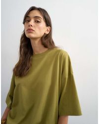 TOPSHOP - Oversized Drop Shoulder Tee - Lyst