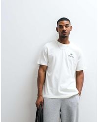 adidas Originals - T-shirt With Sports Club Back Print - Lyst