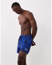Speedo - Printed 14' Redondo Edge Swim Shorts - Lyst