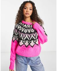 Rosa S Bershka Pullover DAMEN Pullovers & Sweatshirts Pullover Elegant Rabatt 90 % 