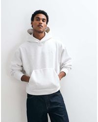 PUMA - Essentials Heavy Fleece Boxy Hoodie Oversized - Lyst