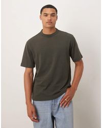 Mango - Fine Knitted T-shirt - Lyst
