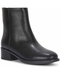 SEQWL - Dress Ankle Booties Low Block Heel Elegant Warm Shoes - Lyst