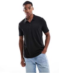 Brave Soul - Jacquard Polo Shirt - Lyst