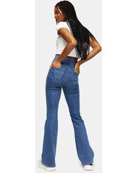 topshop joni jeans