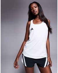 adidas Originals - Adidas running – adizero – trägertop - Lyst