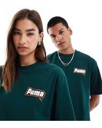 PUMA - Left Chest Logo T-shirt - Lyst