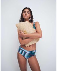 ASOS - Tori Towelling Hot Pant Bikini Bottom - Lyst