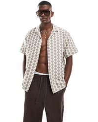 Jack & Jones - Textured Shirt - Lyst