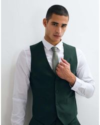 ASOS - Chaleco De Traje Entallado De - Lyst