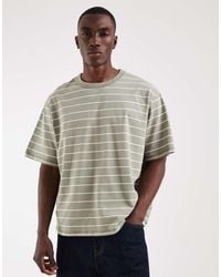 Jack & Jones - Stripe T-shirt - Lyst