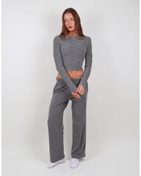 SIMMI - Super Soft Stripe Trouser - Lyst