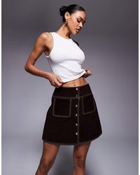 ASOS - Minigonna - Lyst