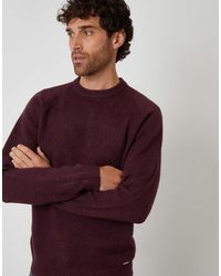 Threadbare - Raglan Rib Knitted Crew Neck Jumper - Lyst