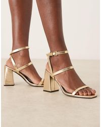 Raid - Jeeya Block Heeled Sandals - Lyst