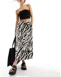Object - A Line Midi Skirt - Lyst