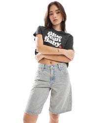 Levi's - baggy Dad Denim Jort - Lyst