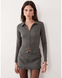 Motel - Co-ord Alika Tailored Button Up Shirt - Lyst