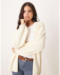 ASOS - Knitted Edge To Edge Cardigan - Lyst