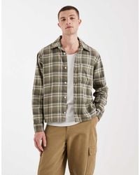 Hollister - Long Sleeve Plaid Shirt - Lyst