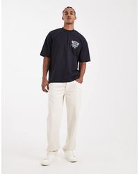 ASOS - Circular Design Collection Heavyweight Straight Jeans - Lyst