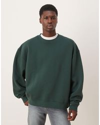 ASOS - – essentials – kastiges relaxed-fit-sweatshirt - Lyst