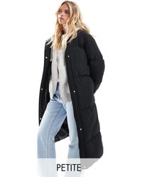 Threadbare - Petite - doudoune longue à capuche - Lyst