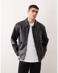 ASOS - – jacke aus kunstleder - Lyst