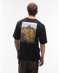 The North Face - Plant And Flora Backprint Oversized T-shirt - Lyst
