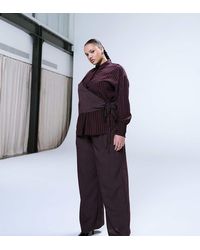 ASOS - Asos Design Curve Mensy Pants - Lyst