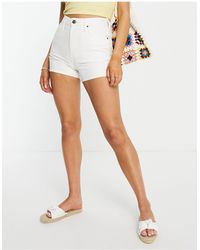 Damen Bekleidung Kurze Hosen Business Shorts und smarte Shorts Pepe Jeans Denim Shorts & Bermudashorts in Weiß 